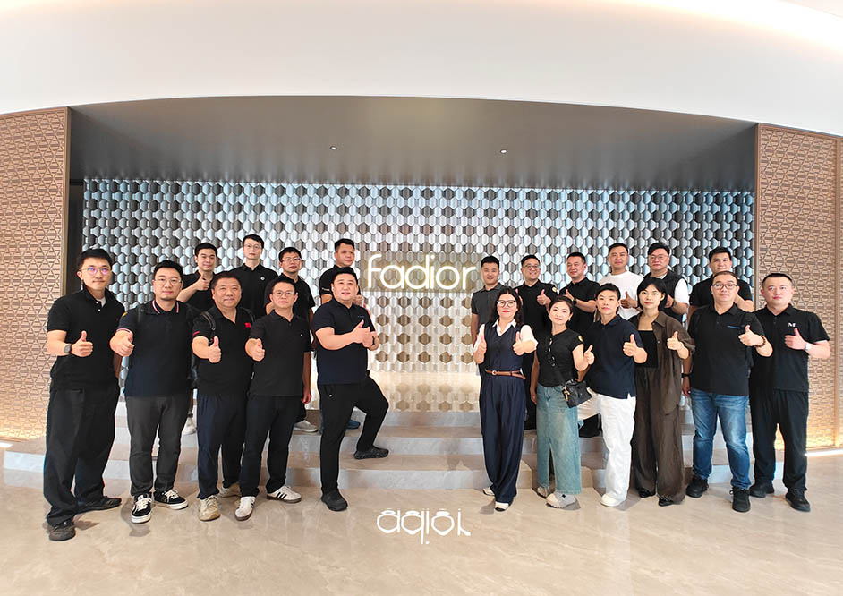 钢筑高定·聚力共生|红星美凯龙1号店团队走进法迪奥总部调研交流